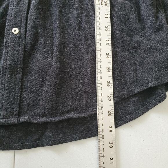 Ralph Lauren Shirt Mens Extra Large Gray Featherweight Mesh Button Down Polo XL - Picture 5 of 8